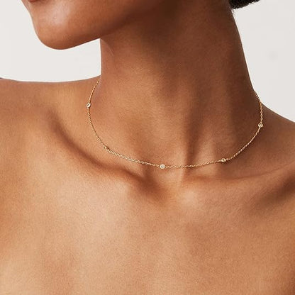 Starfall Necklace | Gold