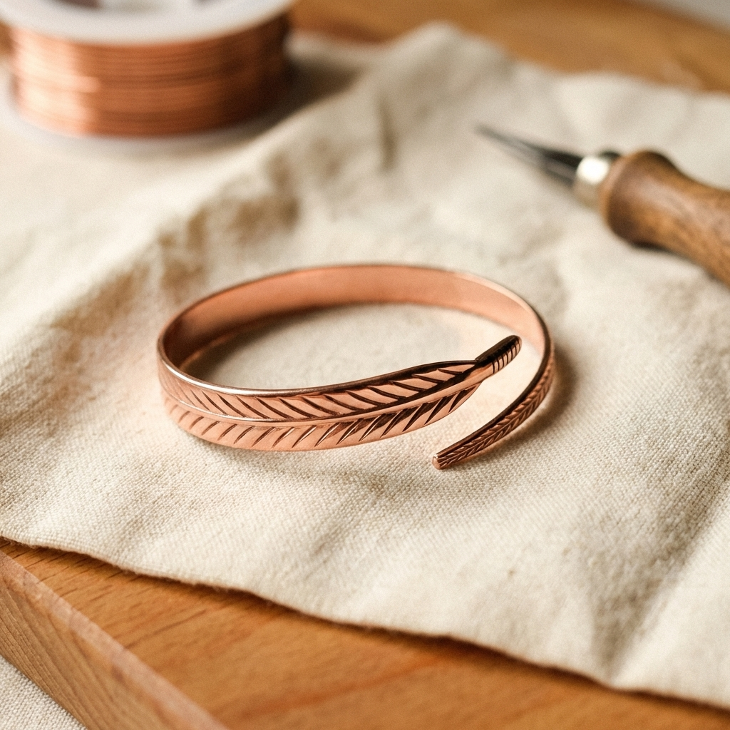 Petal Copper Bracelet