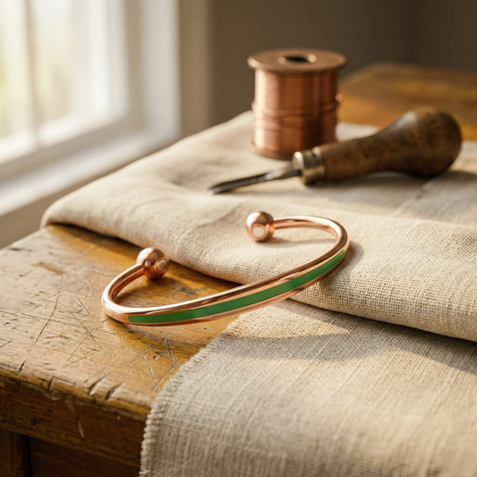 Patina Copper Bracelet