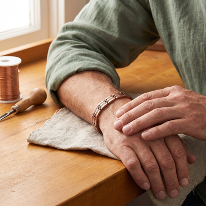 Spearhead Men's Copper Bracelet