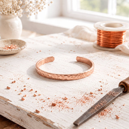 Cora's Shore Copper Anklet