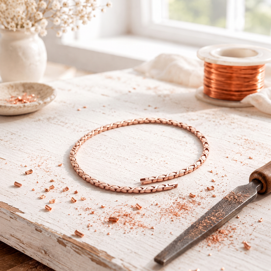 Cora's Splice Copper Necklace