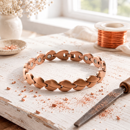 Cora's Seed Copper Anklet