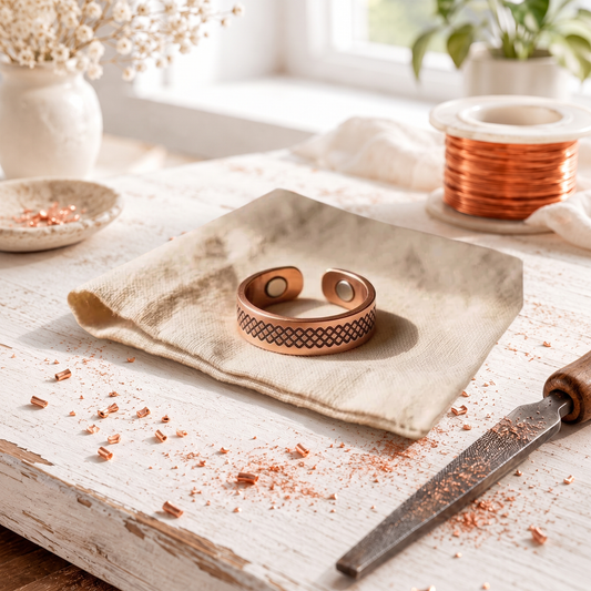 Cora's Trellis Copper Ring