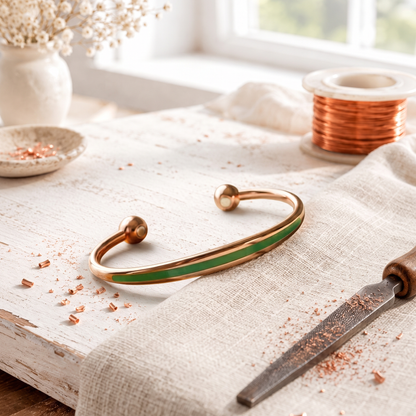Cora's Patina Copper Bracelet