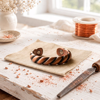 Cora's Torque Copper Ring