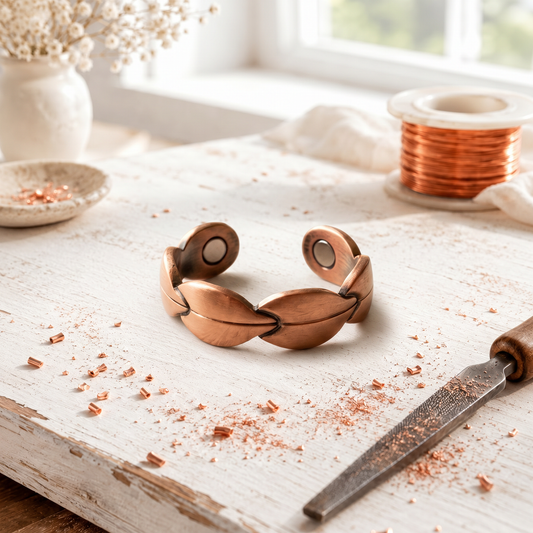 Cora's Laurus Copper Ring