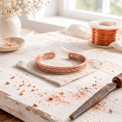 Cora's Rivulet Copper Bracelet