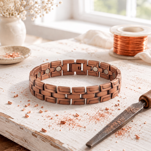 Cora's Spearhead Men's Copper Bracelet