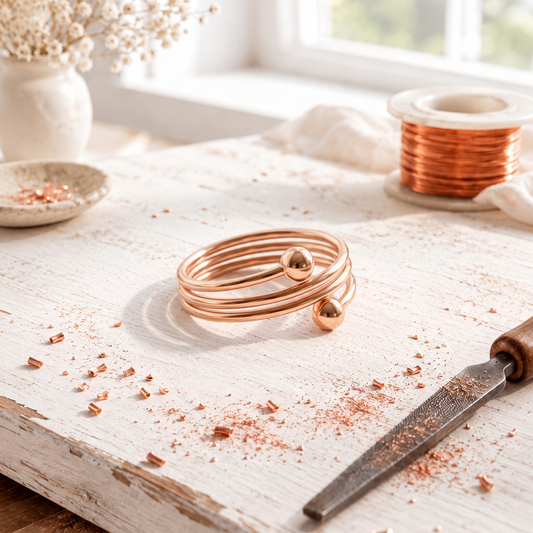 Cora's Orbit Copper Ring