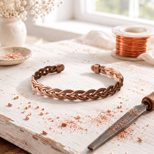 Cora's Entwine Copper Anklet
