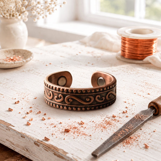 Cora's Tendril Copper Ring